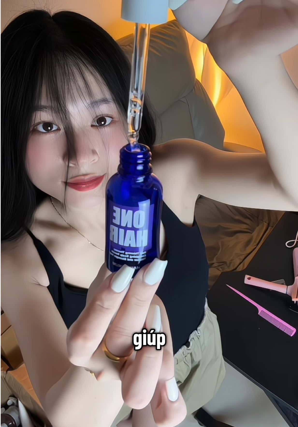 Mái tóc mơ ước của tuiii đó #nguyenmai #haircare #tocdep #onehair #review 