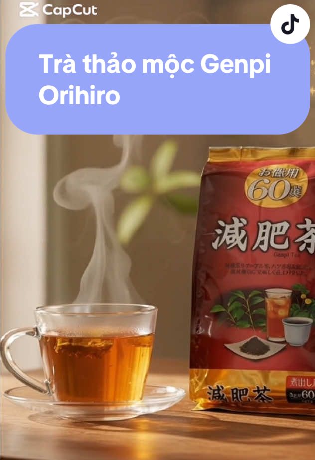 🍵 Trà thảo mộc Genpi Orihiro #hangnhatchuan #orihiro #genpi #trà #thucphambaovesuckhoe 