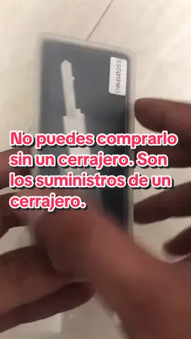No puedes comprarlo sin un cerrajero. Son los suministros de un cerrajero.#key #life #fyp #tiktokshop #Love 