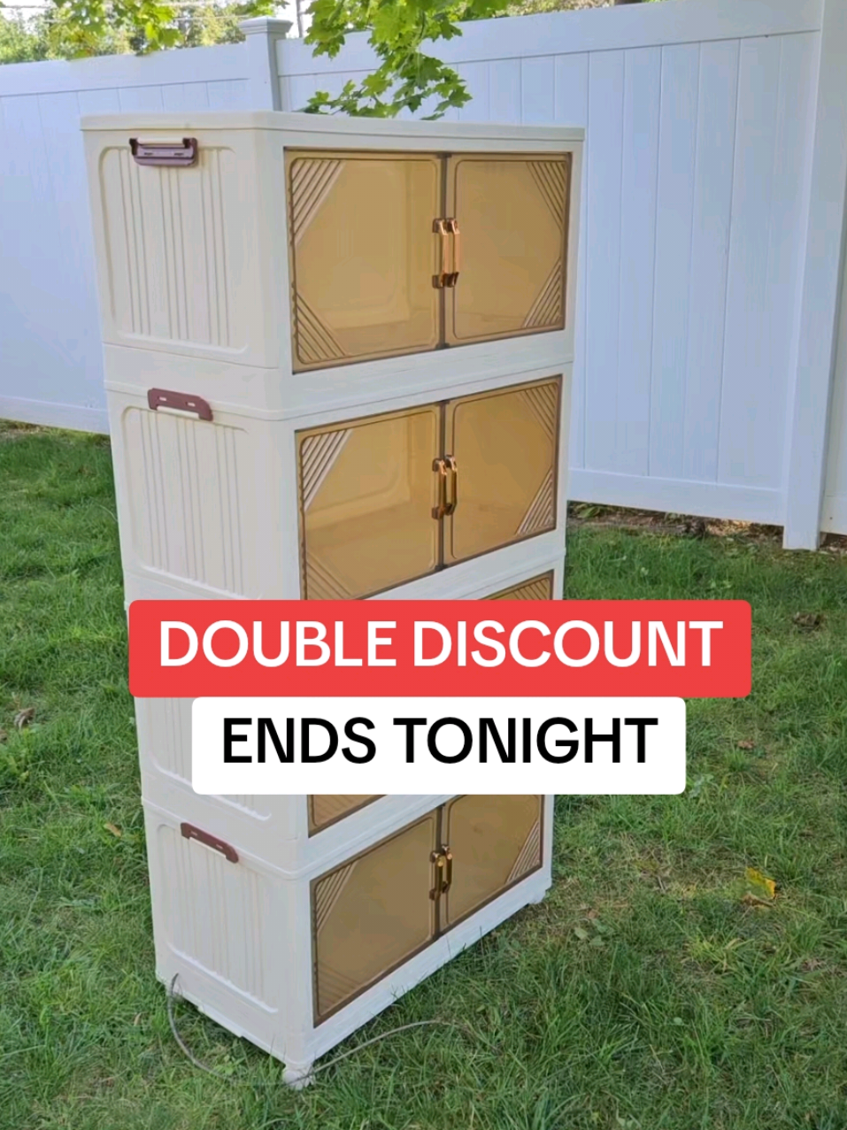 Stacking Storage Bins at DOUBLE DISCOUNT! *Pictured is 3XL in 4 Layers* Womens Products Women 30+ Women 40+ Trending Products Must Buy Flash Sale Discount Sale #TikTokShopRestock  #TikTokShopBlackFriday #TikTokShopCyberMonday  #TikTokShopHolidayHaul #AutumnLiving *Final Price / Shipping / Coupons / Discounts may differ based on your TikTok account, available coupons, and current promotions. Always refer to product listing for up-to-date offers.