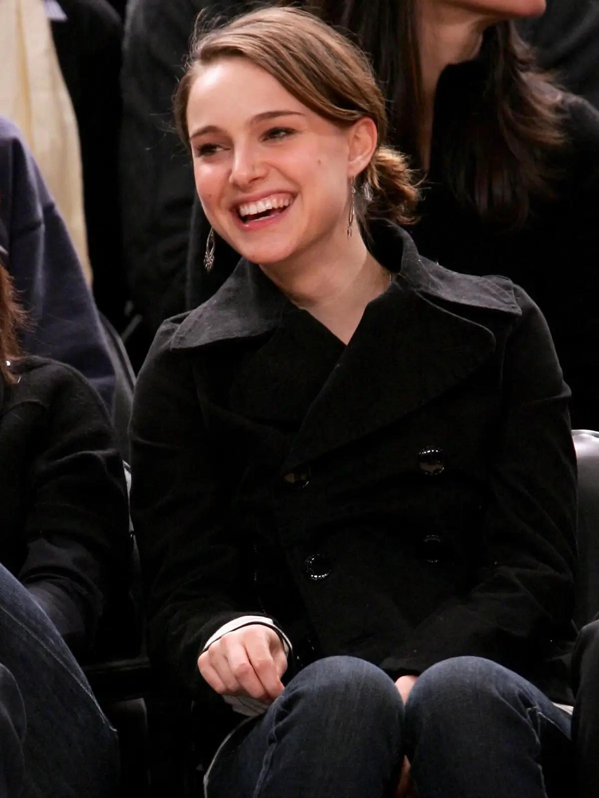 Natalie Portman at the Dallas Mavericks vs New York Knicks Game on March 20, 2007 #natalieportman #fyp #viral #padmeamidala #starwars 