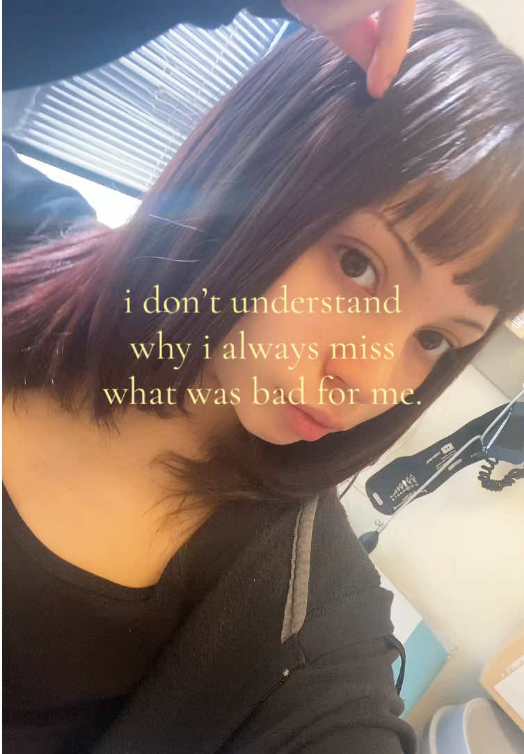 I’ve always been so self destructive but I can’t help it soemtimes.