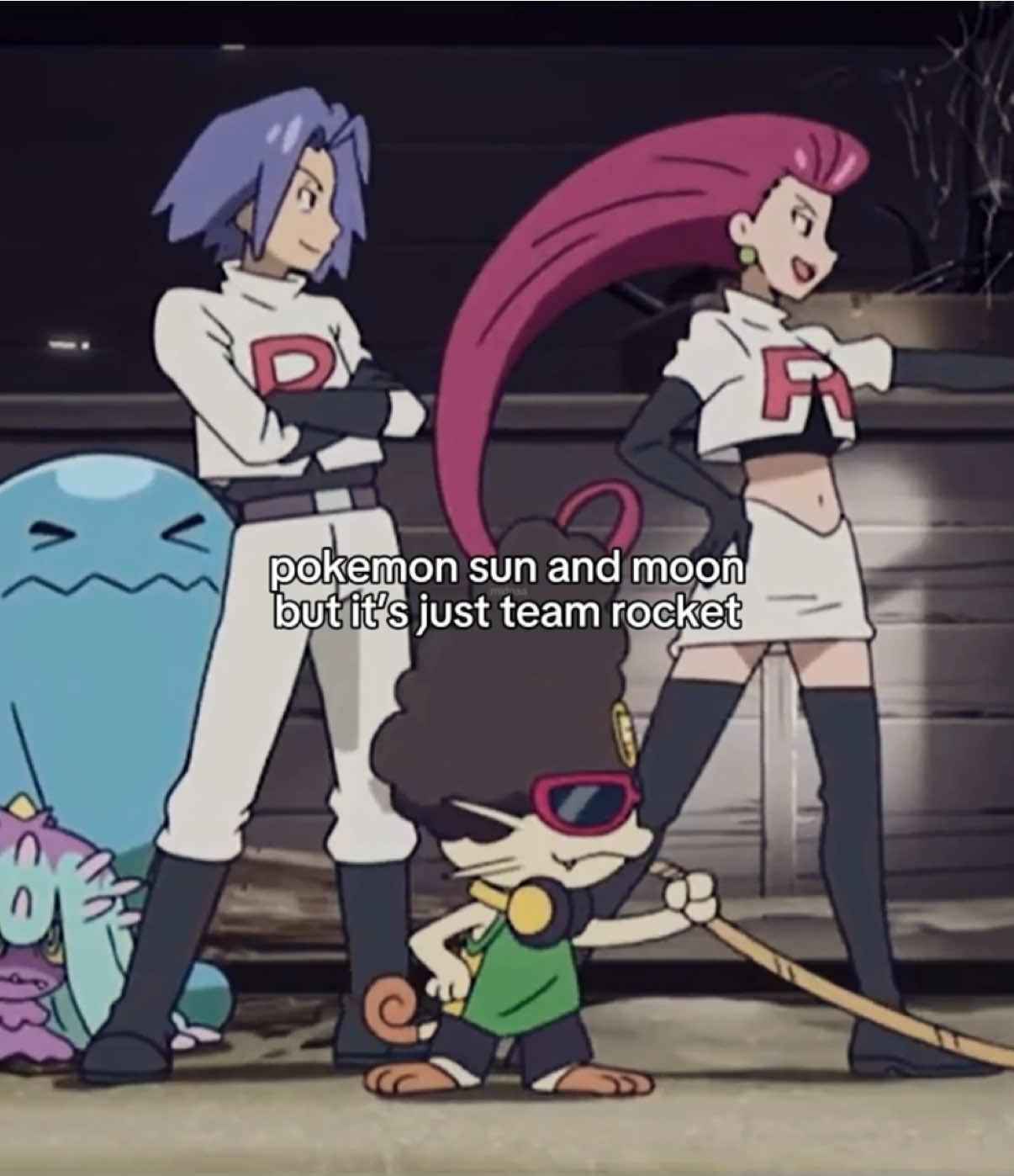 sun and moon IS peak #teamrocket #pokemon #pokemonsunandmoon #viral #fyp 