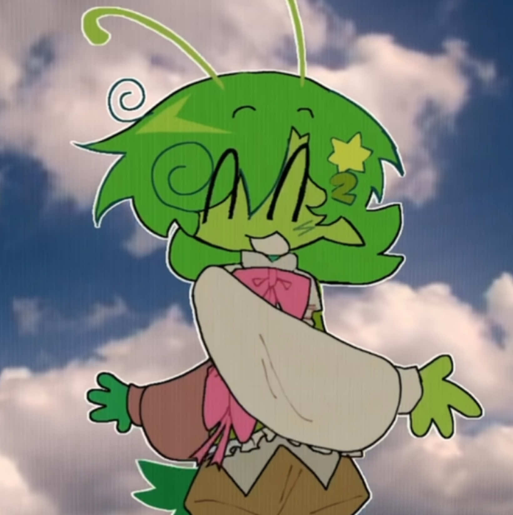 #TWOTPOT || Stupid alien!! Showing off my two gijinka heh!! I might redesign it later.. #tpot #osc #bfdi #fyp realized that I lowkey relate to Two