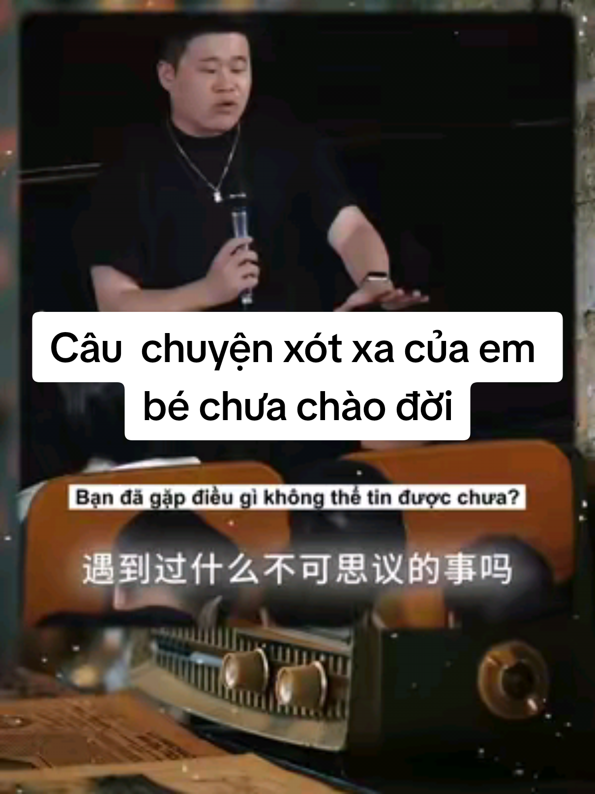 câu chuyện xót xa của em bé chưa ra đời #tinhyeu #trạm308 #talkshow @tram3083 