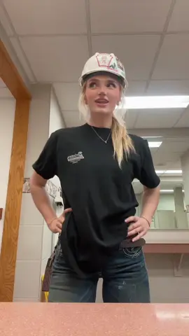 Rare sight of me actually wearing my hardhat #fypシ #plumberbarbie #xyzcba #fypシ゚viral #womenintrades 