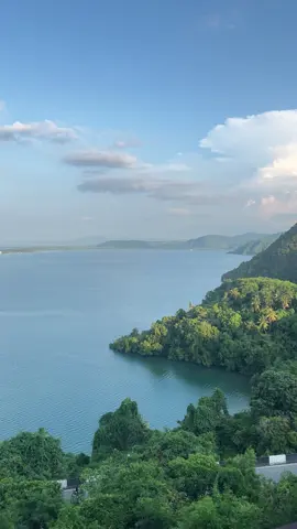 Makan kelapa muda dsn di suguhi pemandangan indah...#ikuttrend #fyp #jayapura #japrax #skyline 