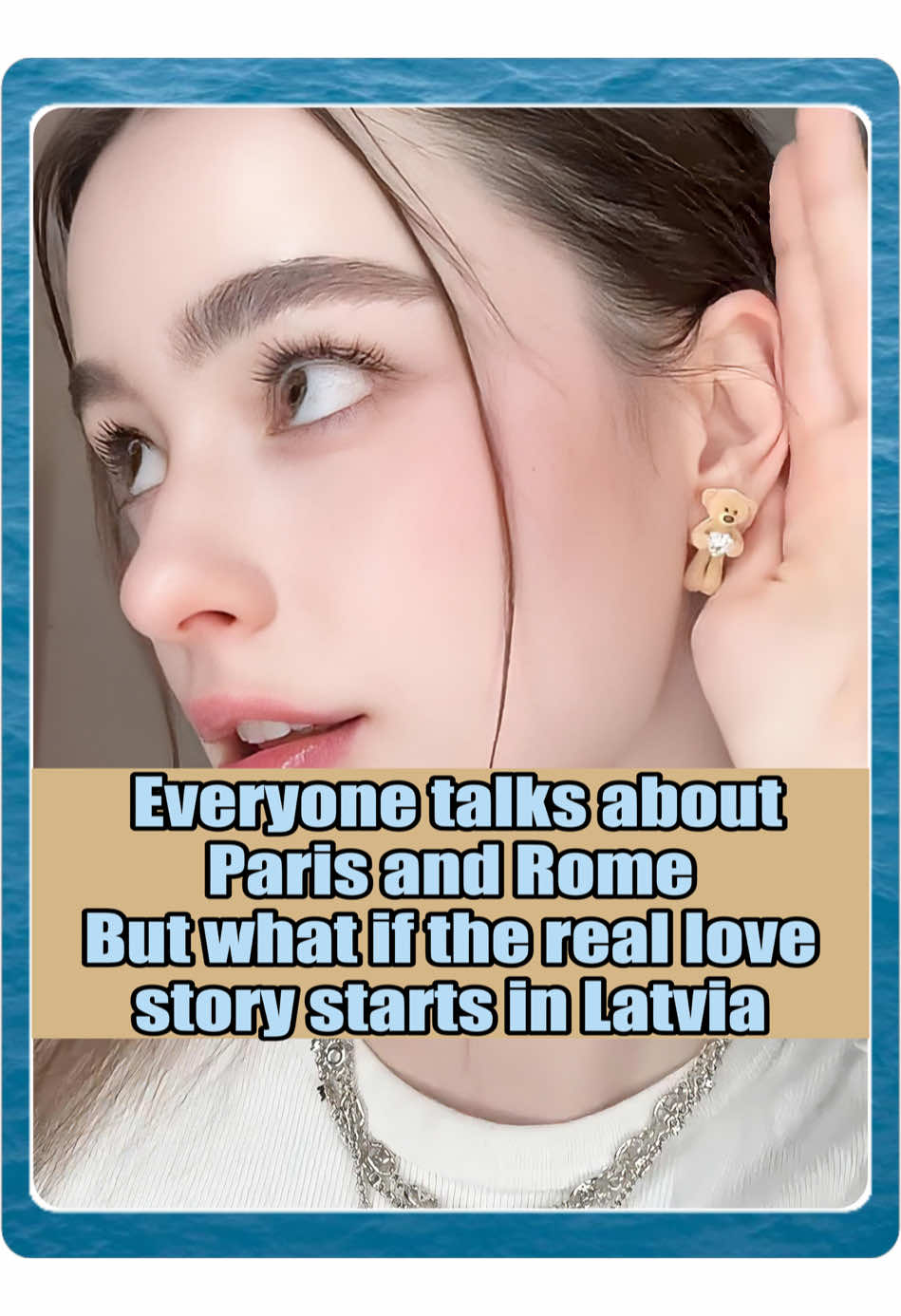 Everyone talks about Paris and Rome… But what if the real love story starts in Latvia?  #romanticjourney #LatviaLove #LoveAbroad #HiddenGem #Latvia 