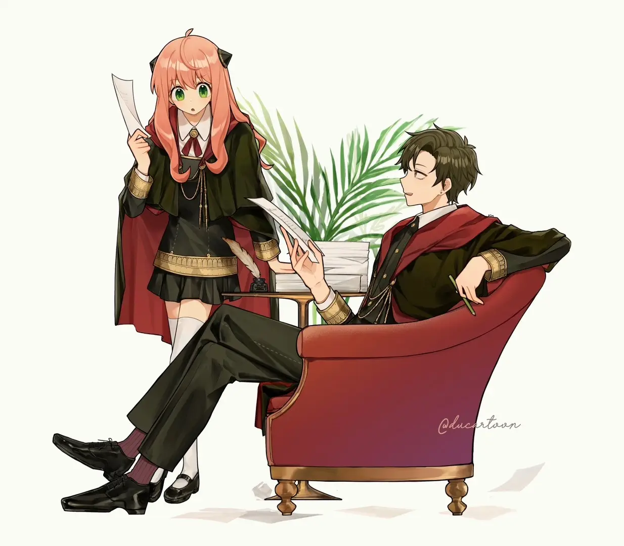 #damianya #spyxfamily #anyaforger #damiandesmond #damianxanya 