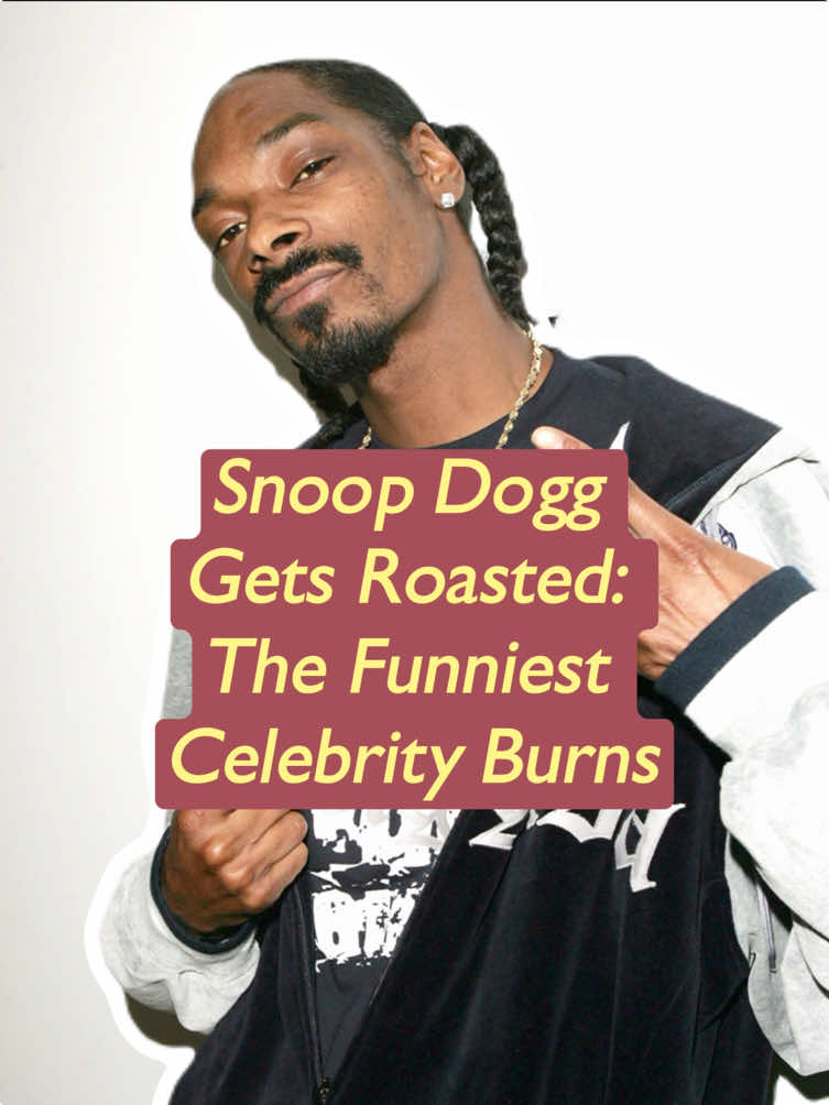 Snoop Dogg Gets Roasted: The Funniest Celebrity Burns 🤪😝🥳 #snoopdogg #roast #comedy #funnyvideos #hilarious 