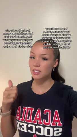 I’m forever grateful for the opportunity and experience playing in the US but your athletics should never come before your happiness. Acadia4L❤️ #Soccer #usports #ncaa #transfer #studentathlete 