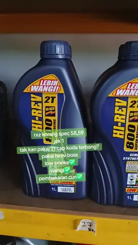 2t hirev khas utk jentera 2stroke anda#2thirev800 