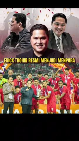 😢🙏😭 Selamat untuk bapak Erick Thohir atas terpilihnya menjadi Menpora.  Jujur pak Erick Thohir kami salah satu penggemar sepak bola Indonesia terkejut dengan di pilihnya bapak karena jujur jika kami lihat persepak bolaan Indonesia bisa sampai sekarang ini dikarenakan campur tangan bapak Erick.  Kami merasa kehilangan sosok bapak persepak bolaan Indonesia, Kami senang sekali sepak bola Indonesia sudah maju berkat tangan dingin bapak dari program naturalisasi pemain sampai masuk di kualifikasi piala dunia round empat ini. Kami melihat pemain timnas Indonesia dari diaspora dan lokal sangat dekat dengan bapak dan mereka menganggap bapak seperti bapaknya sendiri. Inilah yang membuat kami sedih dan merasa kehilangan sosok yang bisa mengayomi para pemain timnas Indonesia. Jujur dihati ini ada pertanyaan apakah penganti bapak nanti bisa seperti bapak..? Tapi kami juga tau bahwa tugas yang sekarang ini juga untuk kepentingan Negara kami selalu mendukung dan mendoakan supaya bapak Erick Thohir sukses membawa olahraga Indonesia Mendunia. Amin 🙏 #erickthohirresmijadimenpora #erickthohir #pssi #sepakbola #timnasindonesia 
