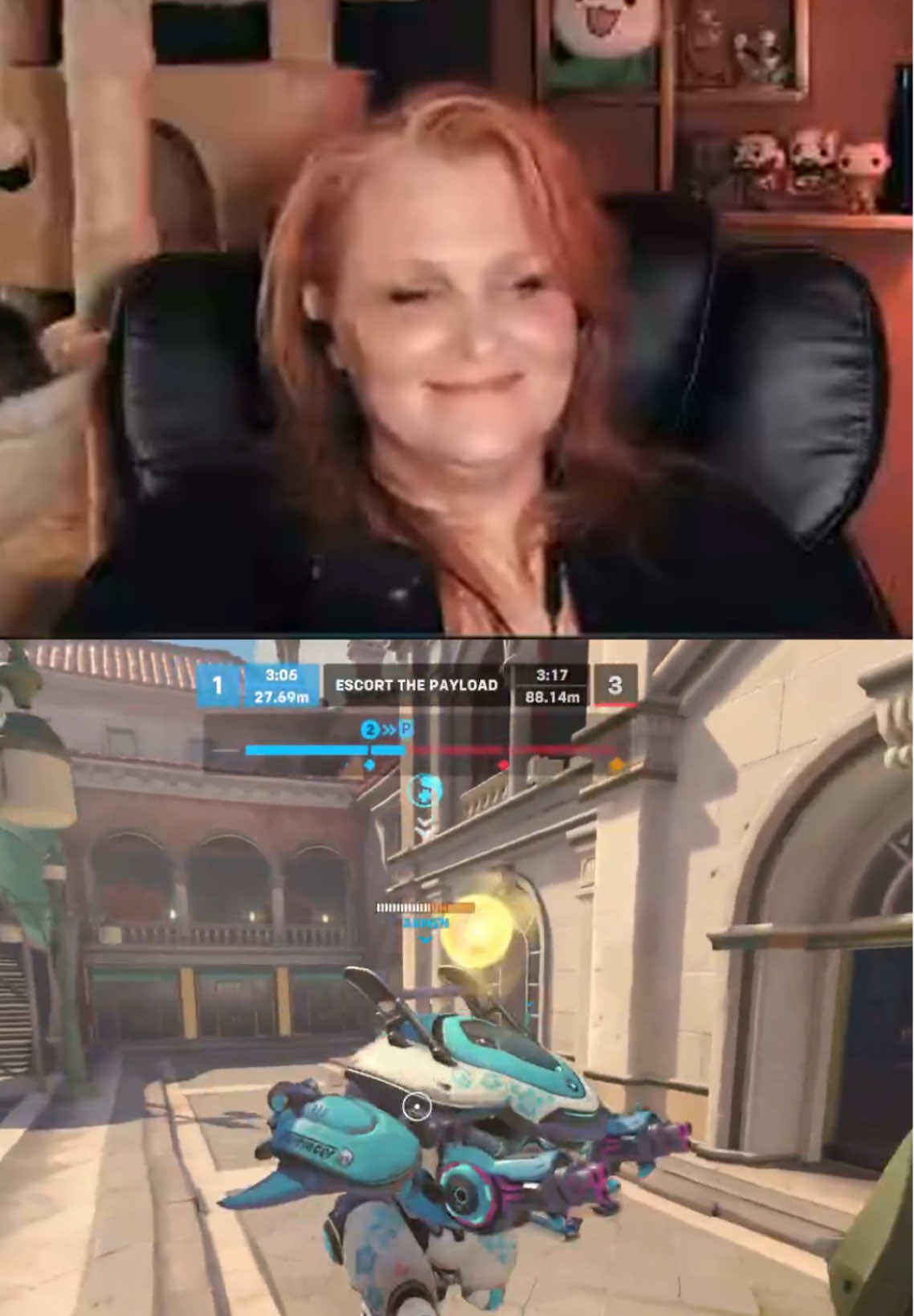 Follow me I’ve been gaming since 1985 🤌💜 #overwatch #fyp #foryoupage #overwatch2 #overwatch2clips 