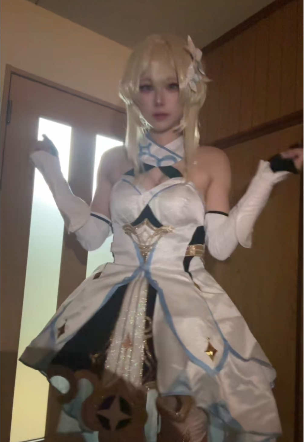 衣装見て見てする~💖 #cosplay #コスプレ #原神コスプレ #蛍コスプレ #genshinimpactcosplay 