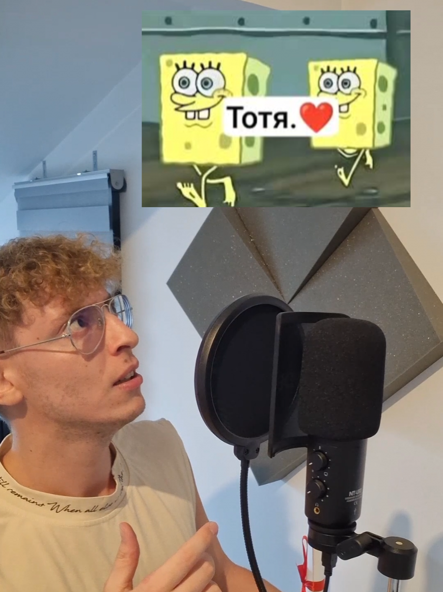 Ma cosa significa тотя (totr)? Si è impressionato anche SpongeBob! 😂🧽🍔 тотя meaning / totr meaning #тотя #totr #imitazioni #spongebob #curioso 