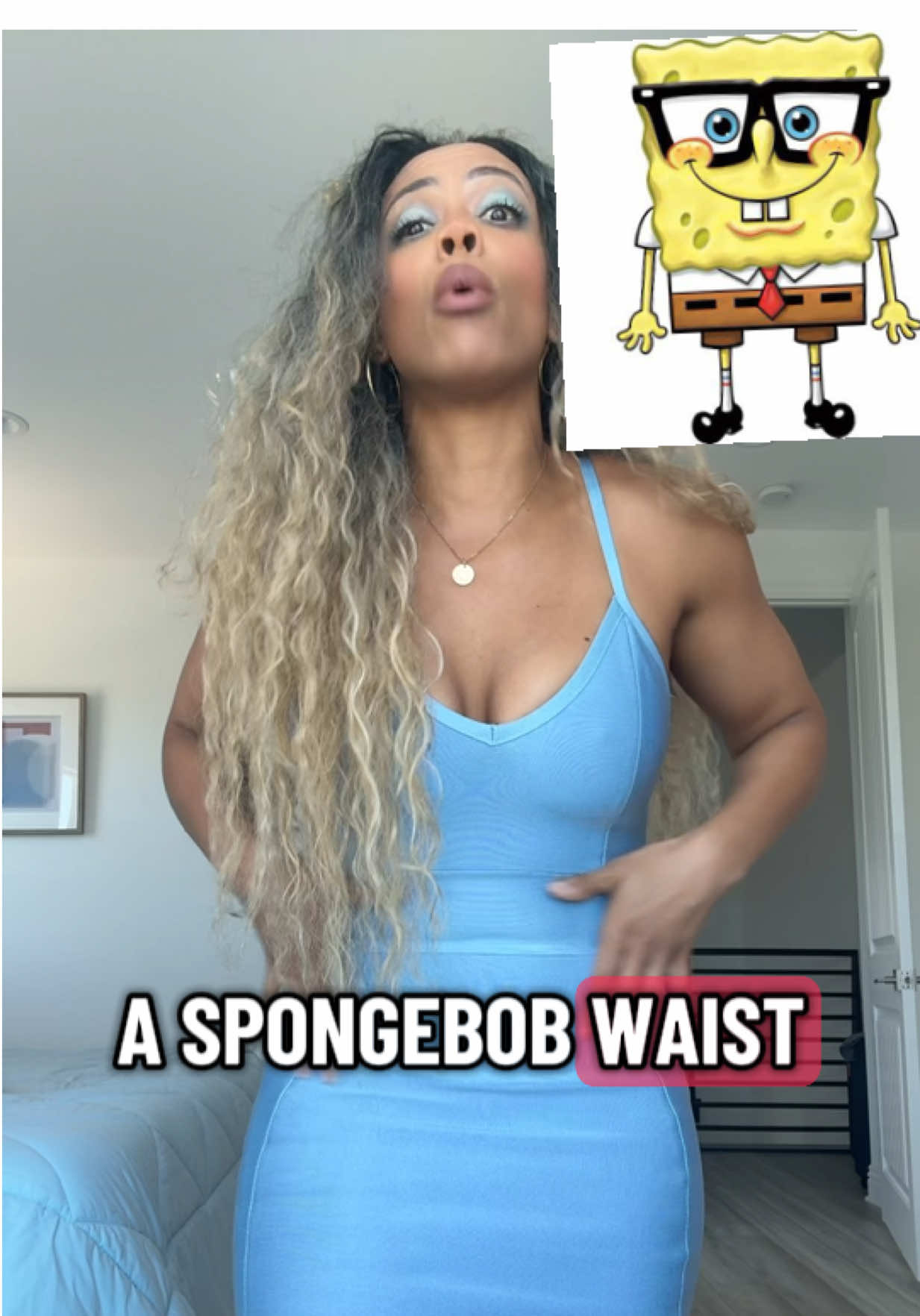 ❗️SpongeBob waist girlies and broad shoulder b*tches❗️ #Fitness #curves #fit #gym #fyp 