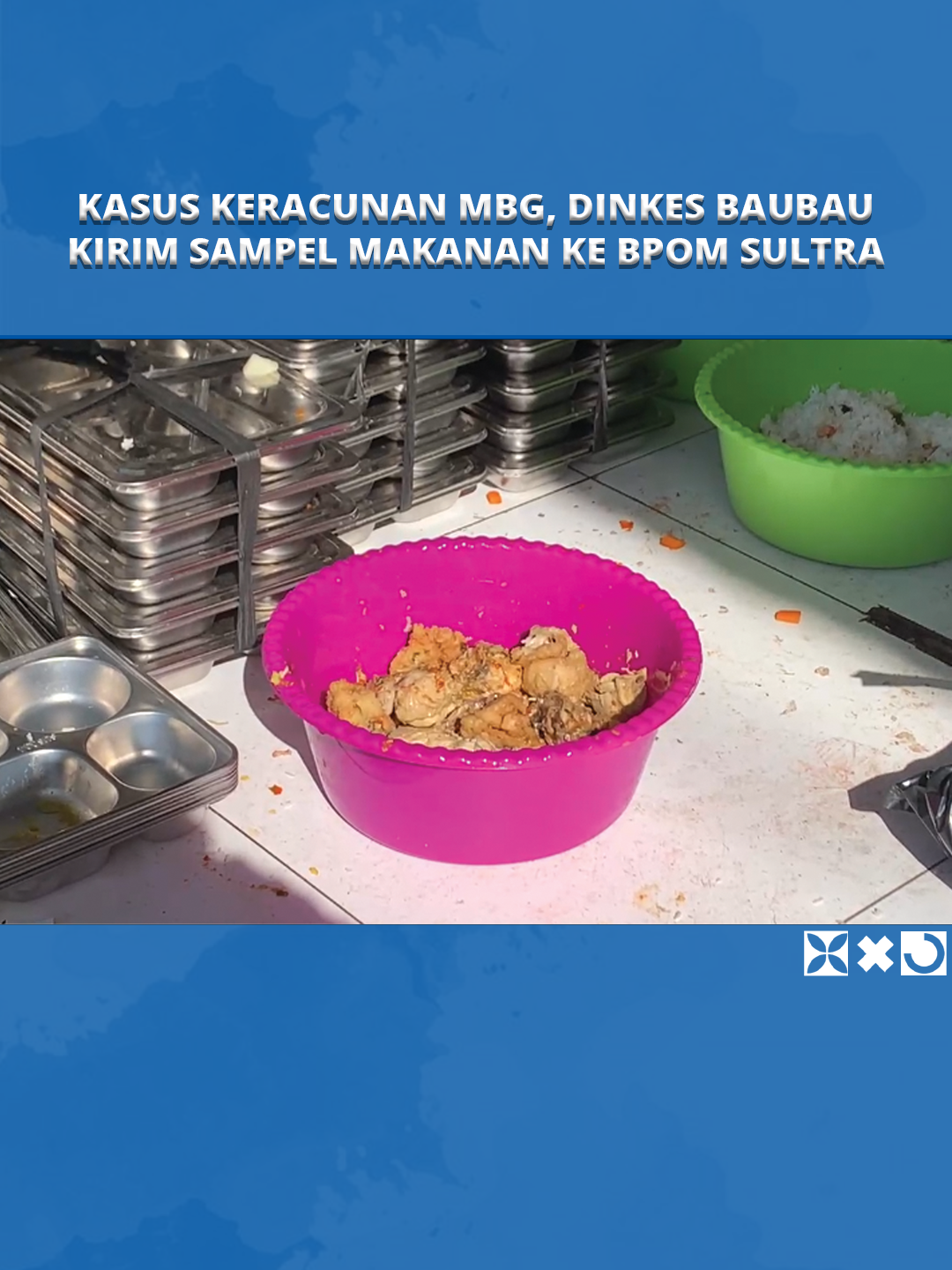 Dinas Kesehatan (Dinkes) Kota Baubau sudah mengirim sampel Makan Bergizi Gratis (MBG) untuk diuji laboratorium.  Sebelumnya, siswa Sekolah Menengah Atas (SMA) dan Sekolah Dasar (SD) keracunan diduga usai mengonsumsi MBG, Selasa (16/9/2025).  #DinasKesehatan #Baubau #SulawesiTenggara #FantiFridaYanti #sampel #makanbergizigratis #keracunan #TribunnewsSultra #fyp #viral