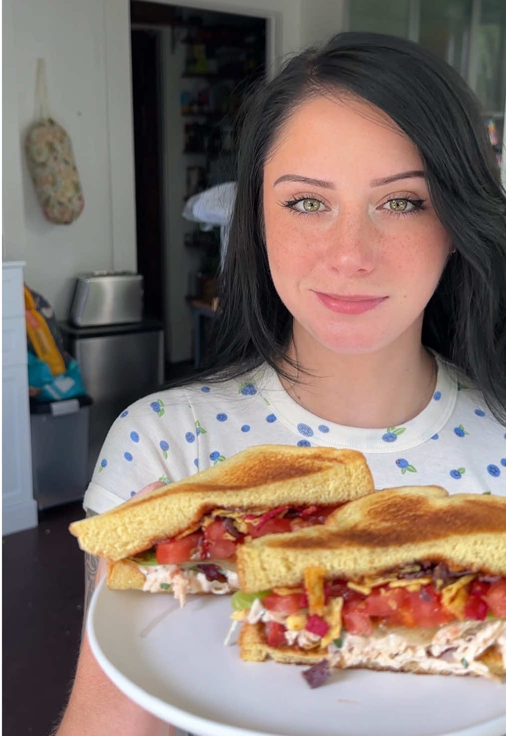 Bbq Ranch Chicken Salad Sandwich!!