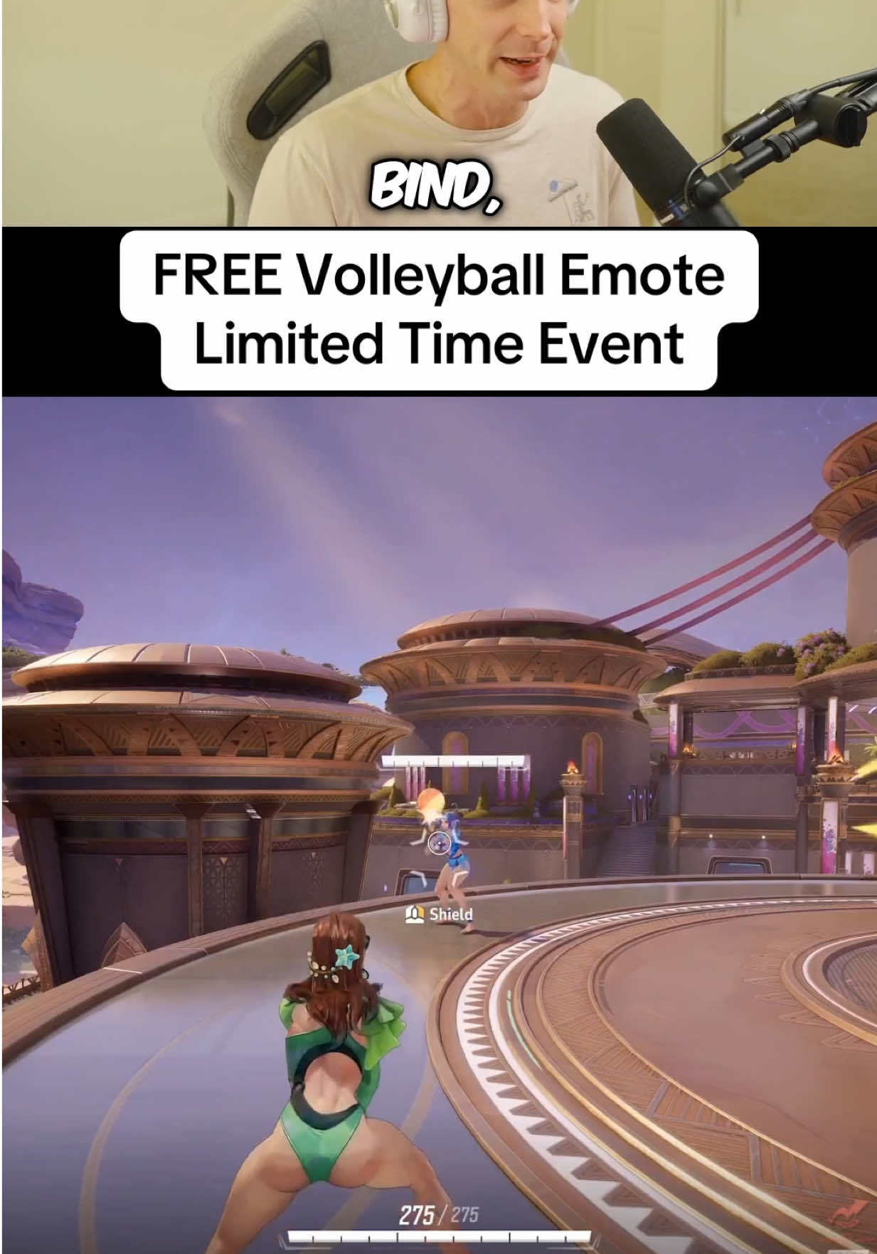 Free Volleyball Emote limited time event! #MarvelRivals #Jeffsummerparty #HeartoftheDragon 