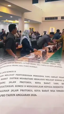 Rapat Paripurna DPR Kota Jayapura Masa Persidangan III Tahun 2025 dengan Agenda Pembahasan RAPERDA tentang Penetapan APBD Perubahan T.A. 2025 #fraksipks #komisib #dprkotajayapura 