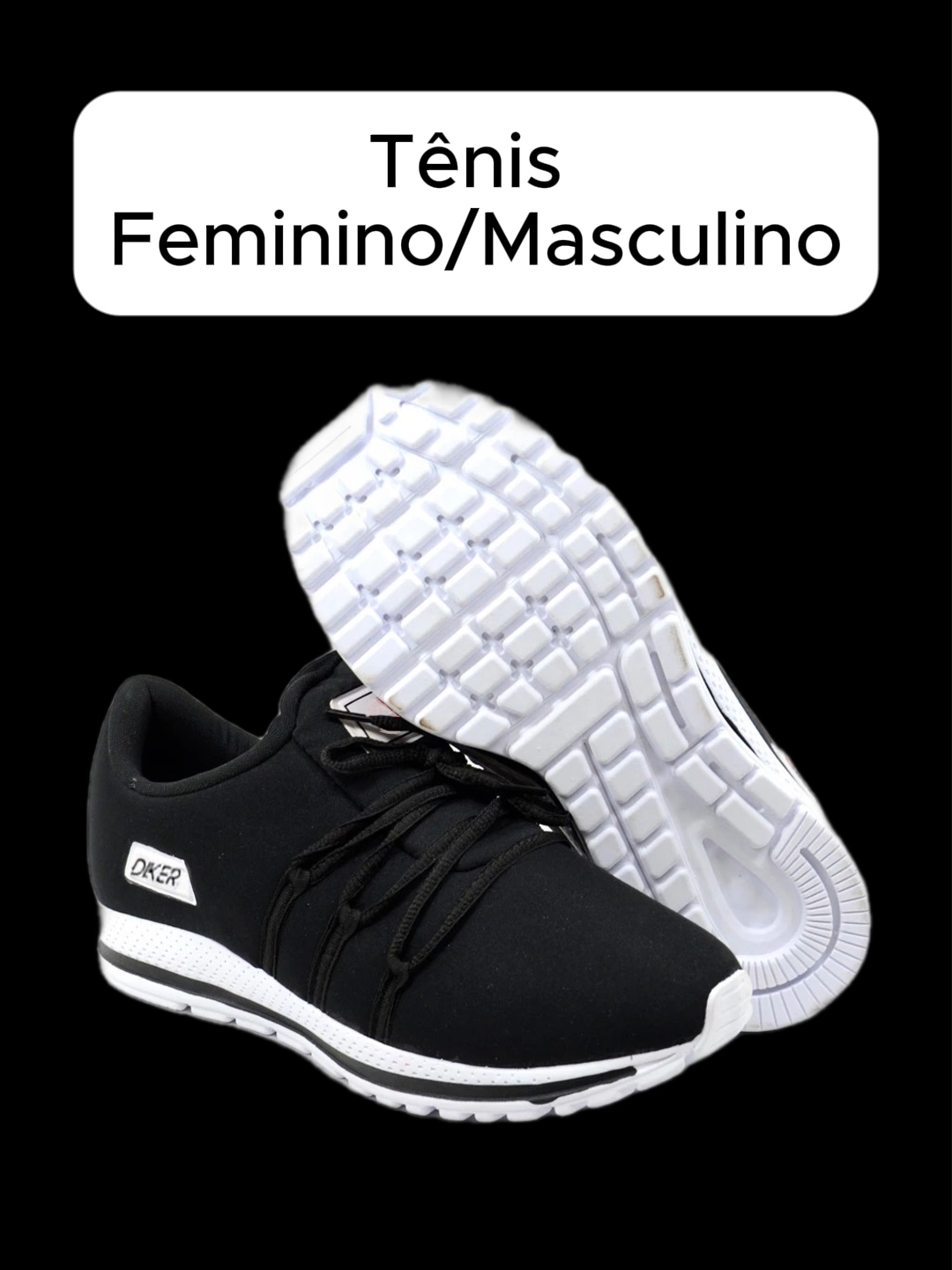 Tênis Diker Esportivo - Unissex #tiktokshop #tiktokbrasil