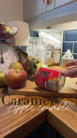 🍎✨ Autumn in a bowl! Come make the gooey-est, caramelly-est apple crumble with me using @Nestlé caramel 🤎 The perfect cosy dessert for chilly evenings! Would you top yours with custard or ice cream? 👀👇 #AppleCrumble #AutumnBakes #CaramelDessert #CosyEats #HomeBaking #FallRecipes #EasyDesserts #BakingTok #CaramelCrumble #FoodieTikTok #foodugccontent #CapCut 