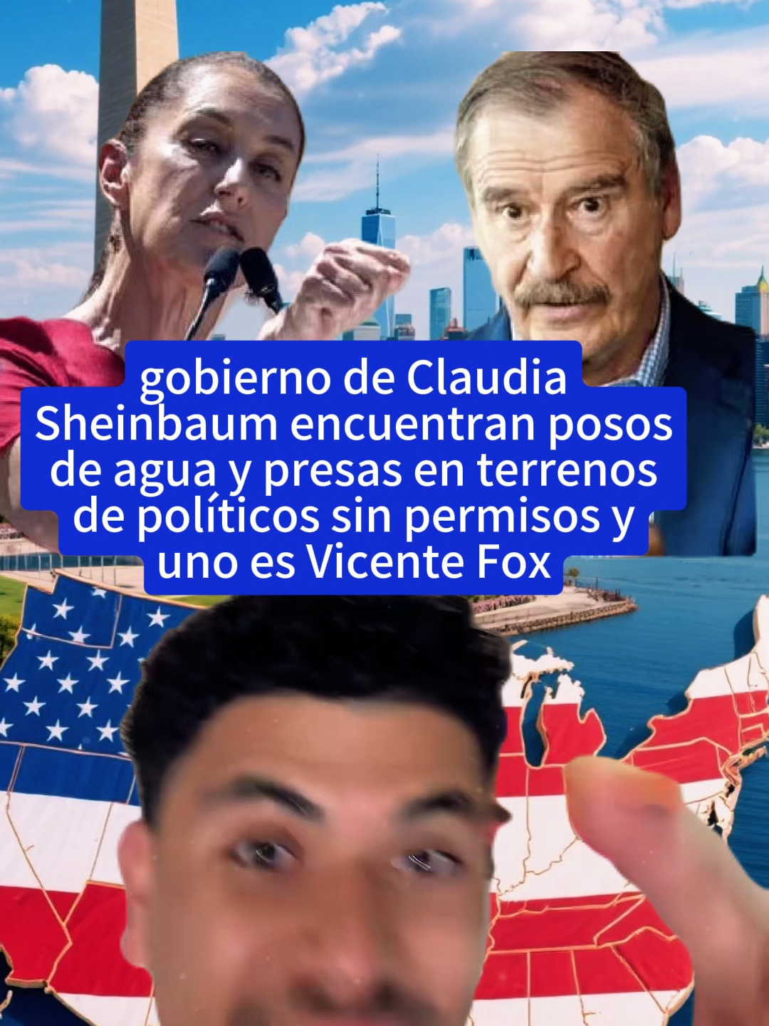 🚨‼️Claudia Sheinbaum dice que an encontrado posos de agua y presas en terrenos de políticos  de alto nivel sin permisos y deben cer regresados al pueblo de México 🇲🇽 ella promete que  se los quitará en poco tiempo‼️🫡💪🏼‼️🚨 #claudiasheimbaum #fox #vivala4t🇲🇽🇲🇽  #lagunas #mexico🇲🇽  #hultimahora #paratitiktokviral #noticiadeultimahora #paratipague  #latinosenusa #fi #4t #eeu #viralvideo #noticia #hultimahora #mañanera #claudia #pagueforyou #paratodoelmundoentero🌏 #greenscreensticker #greenscreen #greenscreenvideo