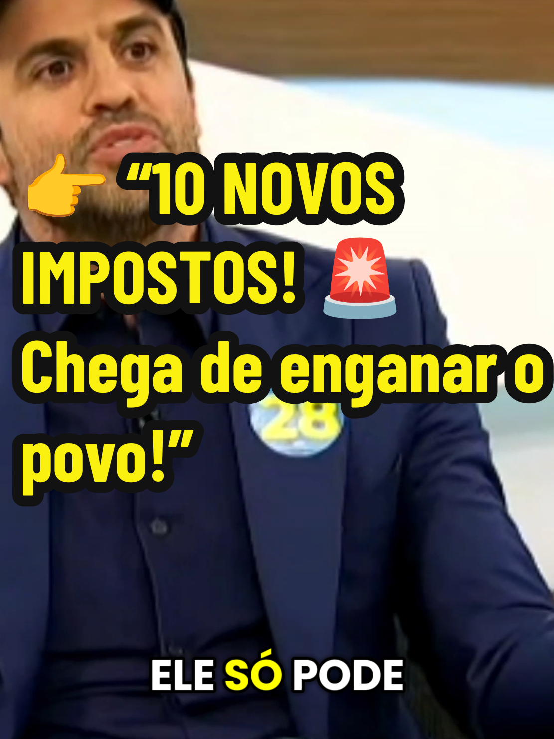 Estão colocando mais de 10 novos impostos e ainda querem calar quem fala a verdade. Eu não dependo de ninguém, faço com meu próprio dinheiro, mas o povo precisa abrir os olhos! 🔥 #Politica #Impostos #AcordaBrasil #Corrupcao #PovoUnido 