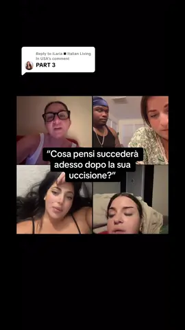 Replying to @iLaria▪️Italian Living In USA  PART 3 #charliekirk #fyp 