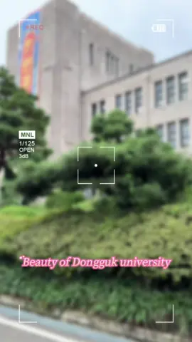 Beauty Of my University #korea #donggukuniversity #seoul #university #beauty 