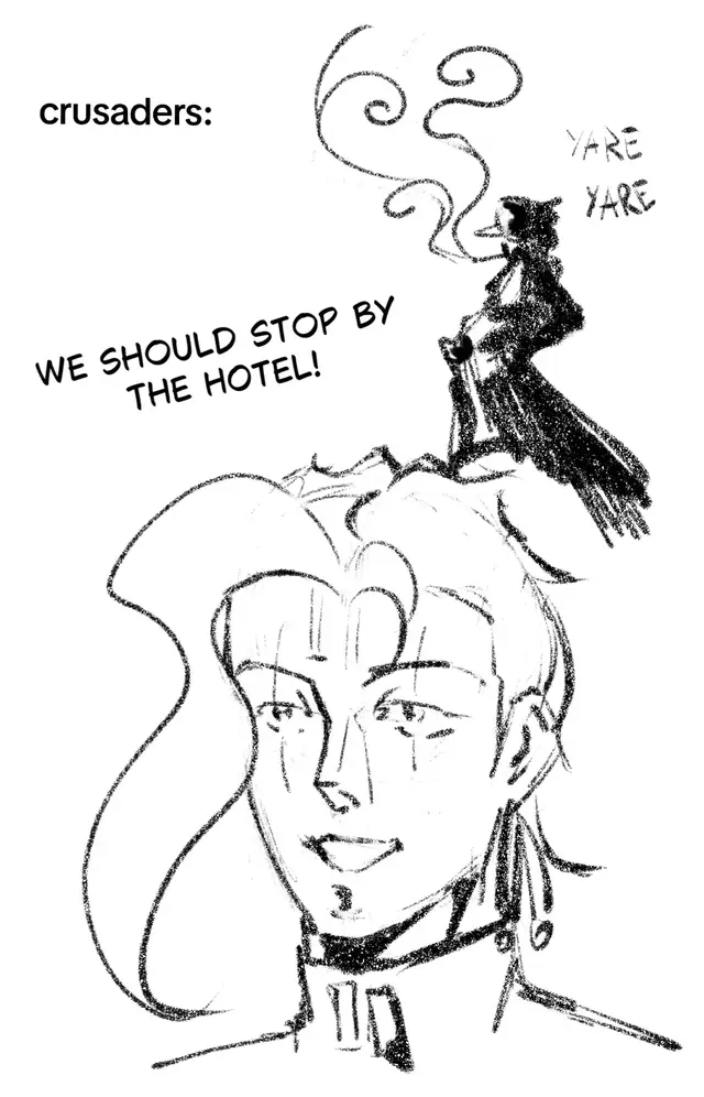 colorized version soon im jojo #polnareff #jojo #jojosbizarreadventurestardustcrusaders  #stardustcrusaders #comic