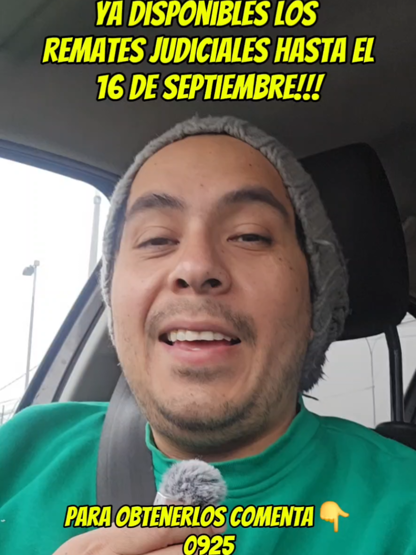 Ya tenemos por remates publicados hasta el dia 16 de septiembre, si quieres acceder a la nube donde estan todos ellos escribe en los comentarios 