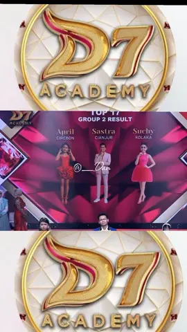 yang tersenggol malam ini top 17 grup 2 result show Dacademy7 #da7 #dacademy7 