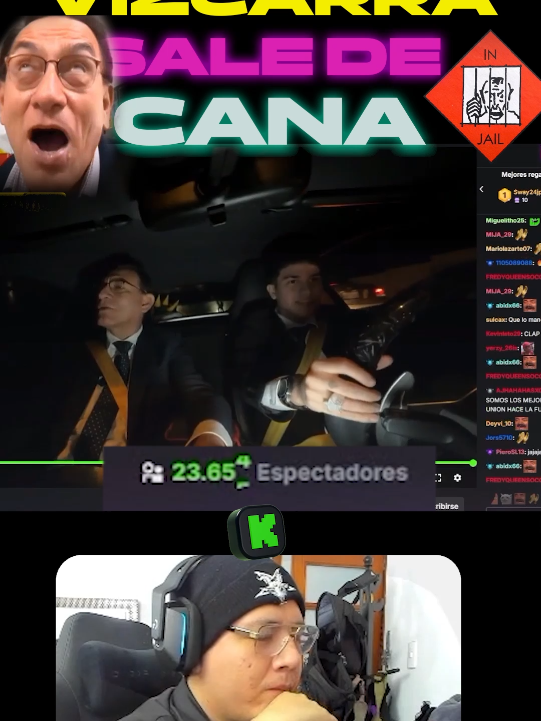 Palta no llegar a 80K #kickperu #limaperu #stream #blacklistkick