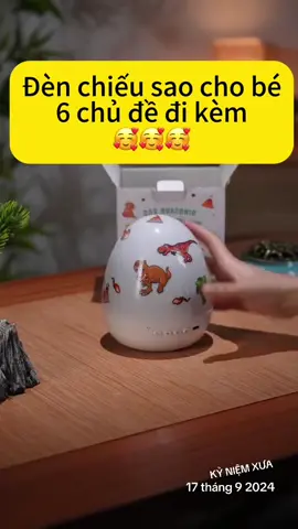 Đèn chiếu sao 3d cho bé bên em vẫn rất là hot #denngu#denngu3d#denchieusang #decor#yeucongnghe 