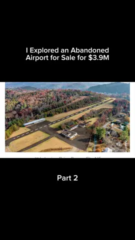 Part 2 - I Explored an Abandoned Airport for Sale for $3.9M #airplane #abandoned #aviation