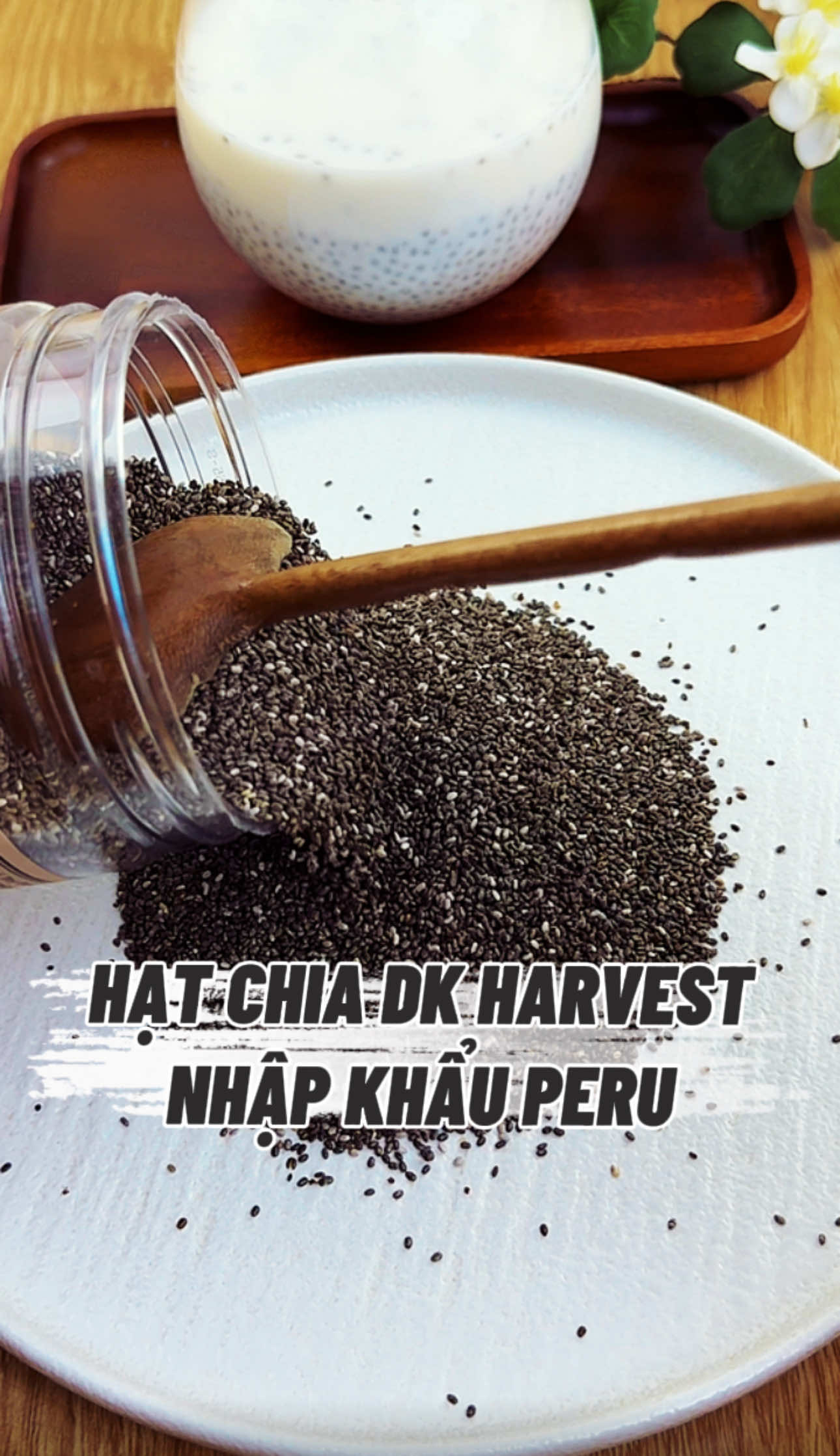 Hạt chia đen Peru DK Harvest #thuongntb #tiemthuong #hatchia #hatchiaden #hatchiadkharverst  @Tiệm Thương  @Tiệm Thương  @Tiệm Thương 