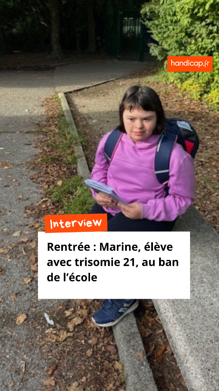 [TÉMOIGNAGE 🎙️] Une journée et demie par semaine. C’est le temps de scolarisation dont bénéficie Marine, 12 ans et porteuse de trisomie 21. Sa mère, Isabelle Martineau, déplore le manque de moyens accordés à l’école inclusive, surtout l’absence d’AESH.