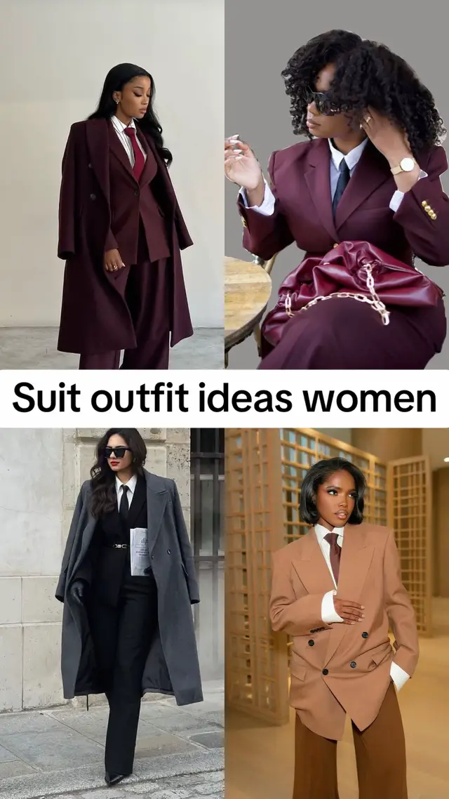 Suited up  #fancyfur #woment #suits #outfitideas #outfit 