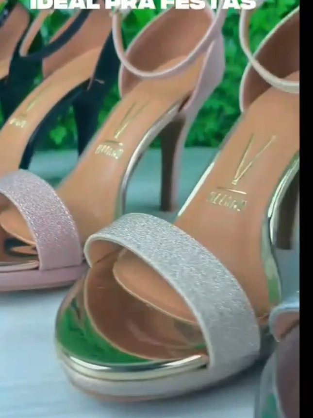 Sandália Feminina Clássica Salto Alto Fino Vizzano 👉🏻 Comenta quero, que te envio o link 👈🏻 https://s.shopee.com.br/3qDn4Q1Nzj