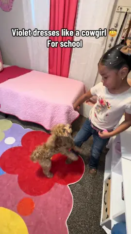 The cutest vaquera ❤️🤠  #kindergarten #hispanicheritagemonth #grwm  #cowgirl 