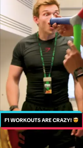 F1 Workouts with @Yuki tsunoda and @Browney are on a different level! 🤯 #color #fast #reaction #fyppppppppppppppppppppppp #Fitness 