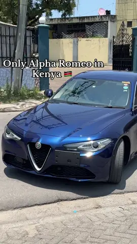 One and only Alpha Romeo available for sale in kenya 🇰🇪 #alpharomeo #khushimotors #carsforsaleinkenya #foryou #nairobitiktokers 