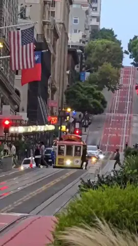 Powell Street 💕cable Car💕 San Francisco California ♥️  #viral #fyp #followers #sanfrancisco #travel 