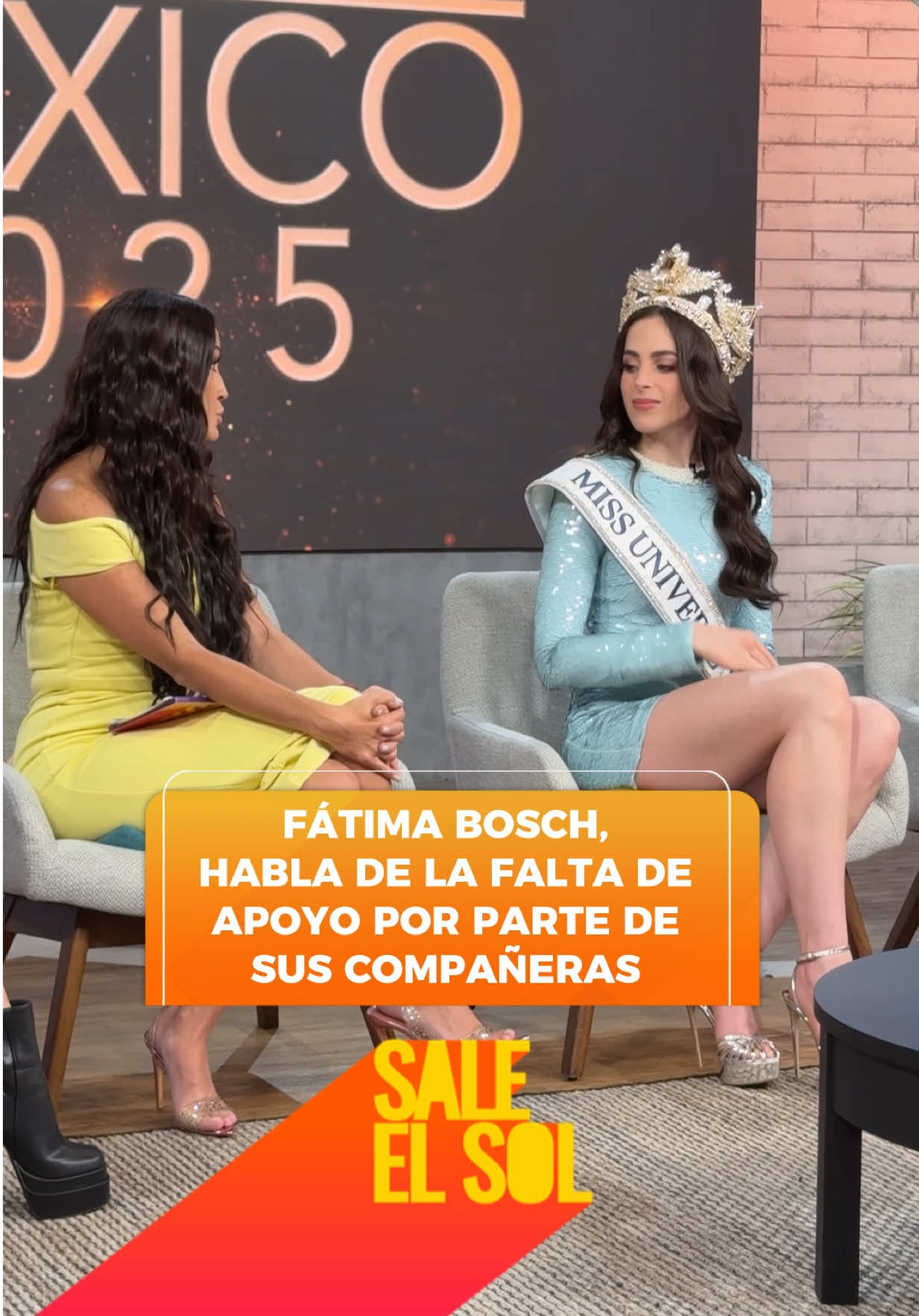 ¡Fátima Bosch habla sobre la polémica que se generó en Miss Universe México 2025 por la falta de apoyo de sus compañeras! 😱🚨💃🏻👑🇲🇽☀️📺