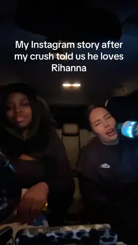 Omg we also love Rihanna 🙆🏾‍♀️🙆🏻‍♀️ #fyp #viral #karaoke #fy #foryou 