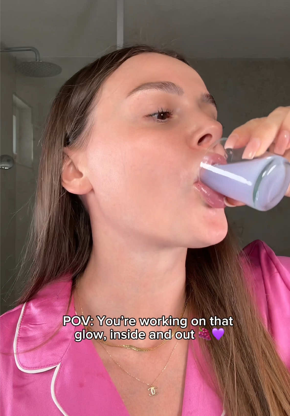 POV: You’re working on that glow; inside and out 🍇💜 Numbuzin no. 9 Glow Toner
 
 #numbuzin #no9glowtoner #nad #pdrn #glowingskin