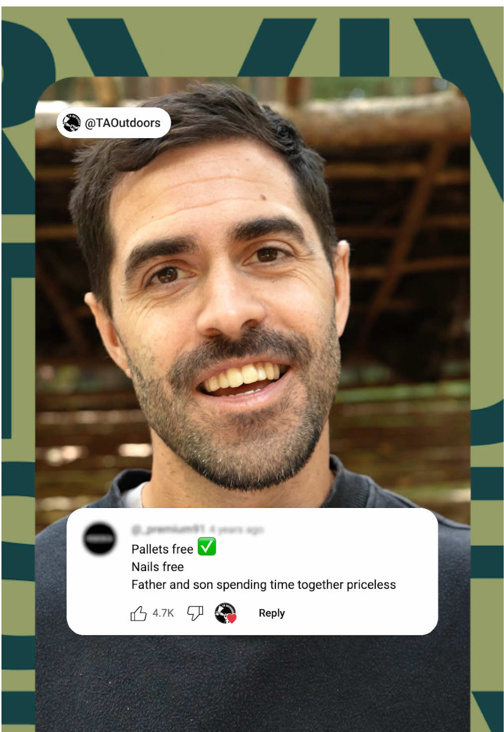 priceless indeed ✅ check out more survivalist moments with @TA Outdoors 
