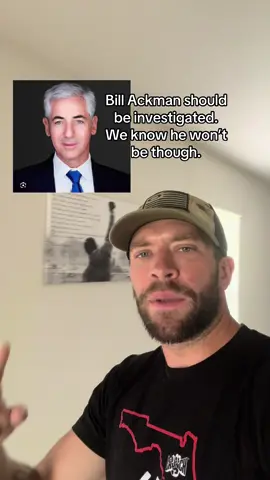 Bill Ackman should be investigated. But we know he won’t be #america #charliekirk #israel